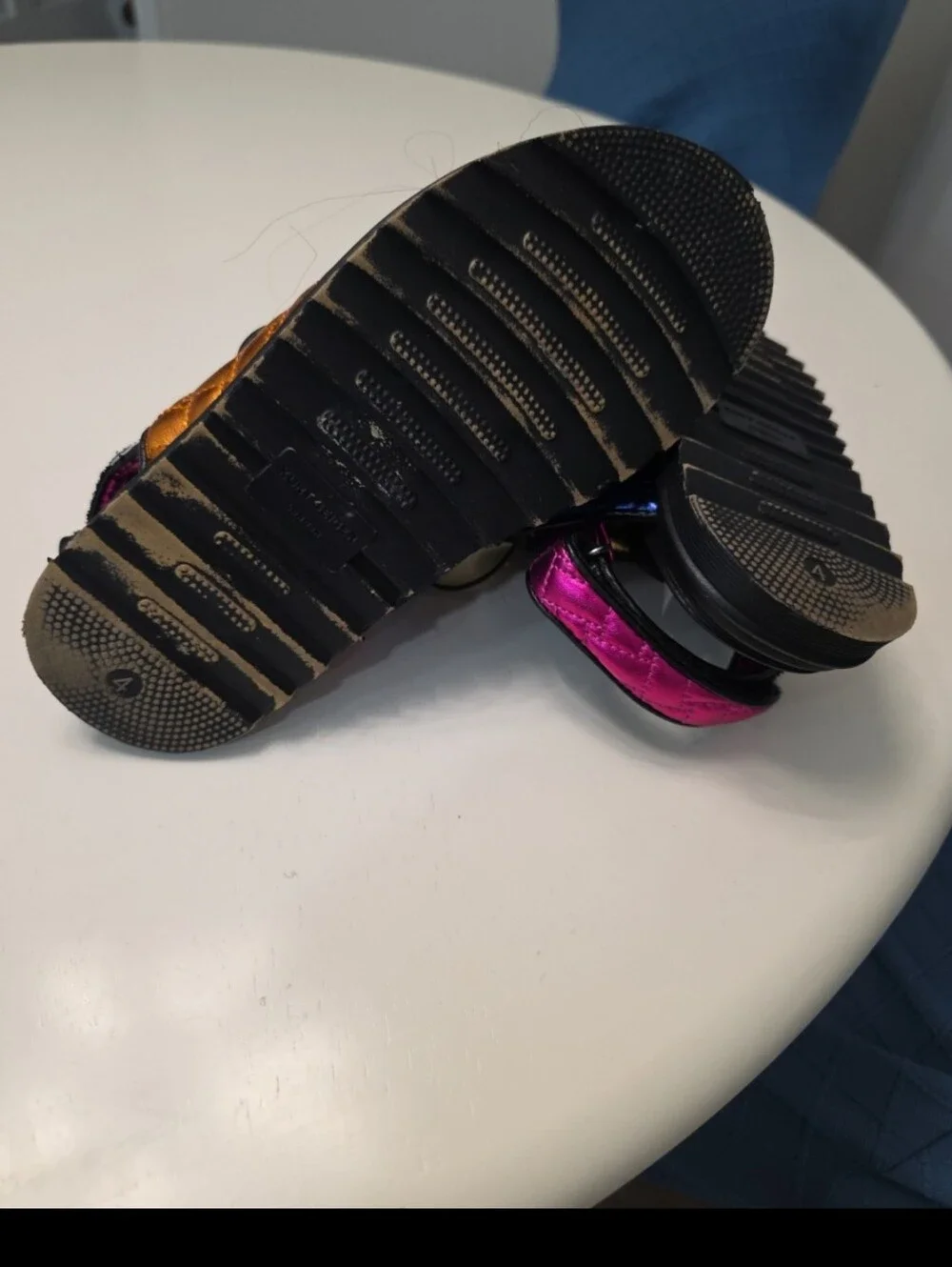 Kurt Geiger Mini Orson rainbow Sandal- EU 35/ 4M